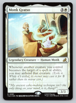 Monk Gyatso FOIL - MTG Avatar: The Last Airbender TLA - Image 1