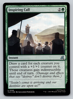 Inspiring Call FOIL - Avatar Last Airbender - MTG - Image 1