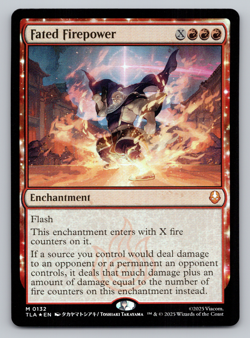 Fated Firepower FOIL - Avatar Last Airbender - MTG - Image 1