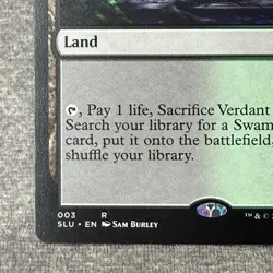 Verdant Catacombs - Secret Lair Series (SLU) #3 NM Non-Foil MTG - Image 5