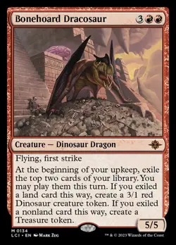 1 x Bonehoard Dracosaur - The Lost Caverns of Ixalan - NM-Mint - MTG - Image 1