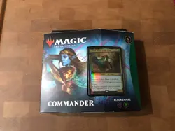 Wizards of the Coast Magic: the Gathering Commander Kaldheim Elven Empire 630509922307 - Image 1