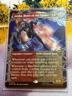 Arana, Heart of the Spider * Borderless FOIL * - SPM Marvel's Spider Man - Image 1