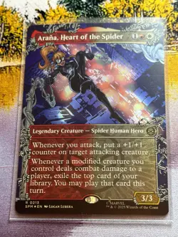 Arana, Heart of the Spider * Borderless FOIL * - SPM Marvel's Spider Man - Image 2
