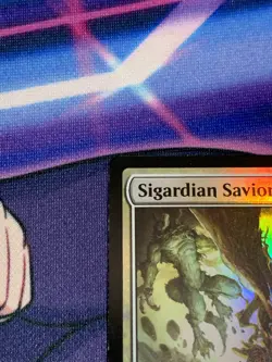 C1988 MAGIC GATHERING MTG SIGARDIAN SAVIOR 034 INNISTRAD: MIDNIGHT HUNT NM FOIL - Image 3