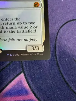 C1988 MAGIC GATHERING MTG SIGARDIAN SAVIOR 034 INNISTRAD: MIDNIGHT HUNT NM FOIL - Image 5