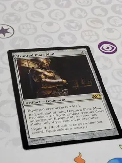 C3502 MAGIC MTG M14 CORE SET 2014 HAUNTED PLATE MAIL #212 LP RARE - Image 2