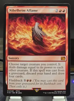 MTG - Nibelheim Aflame 146 Mythic / Final Fantasy: FIN / FFVII - Image 1