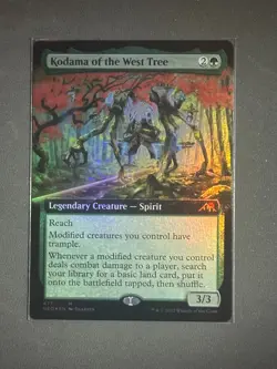 MTG - Kodama of the West Tree - Extended Art FOIL - Kamigawa: Neon Dynasty #477 - Image 1