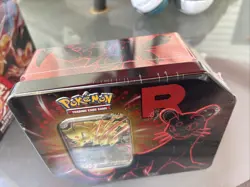 Pokemon TCG: Team Rocket Tin-Team Rocket's Persian ex- New- Sealed- Unopened - Image 2