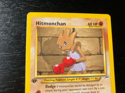 Pokemon Neo Destiny Non-Holo 1st Edition Hitmonchan 69/105 Excellent Condition. - Image 3