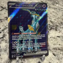 Pokemon Iron Crown ex Ultra Rare SV05: Temporal Forces 191/162 🔥 - Image 2