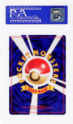 1999 Pokemon Neo Japanese Totodile Holo Double White Star #158 PSA 9 - Image 2