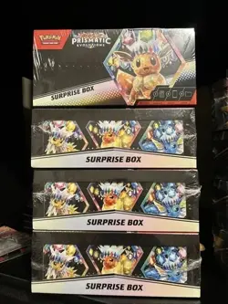 Pokemon Prismatic Evolutions Surprise Boxes! Case/Lot of 18 Sealed Boxes! - Image 2