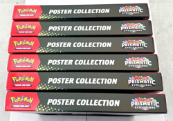Pokemon TCG Prismatic Evolutions Poster Collection Scarlet & Violet Six Boxes - Image 4