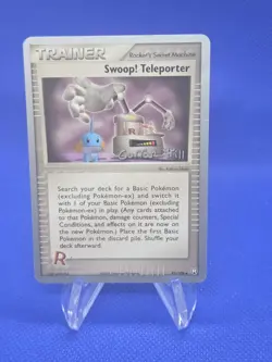 2005 Pokemon World Championship Decks Swoop! Teleporter 92/109 Curran Hill LP/MP - Image 1