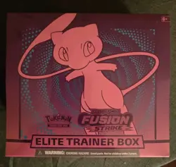 Pokemon TCG: Sword & Shield-Fusion Strike ETB - Factory Sealed - 8 Booster Packs - Image 1