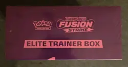 Pokemon TCG: Sword & Shield-Fusion Strike ETB - Factory Sealed - 8 Booster Packs - Image 3