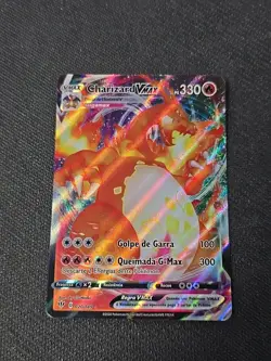 Portuugese Charizard VMAX 020/189 Ultra Rare Pokemon SWSH03 Darkness Ablaze LP - Image 1