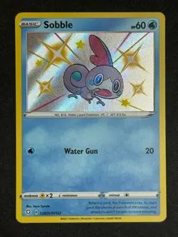 Sobble SV025/SV122 Shining Fates Baby Shiny Rare Pokemon TCG NM/MINT - Image 4