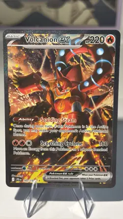 Pokemon 2025 SV Journey Together Volcanion EX 182/159 SIR Near Mint - Image 1