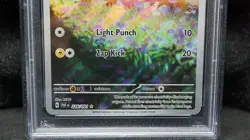 2024 Pokemon PAF EN - Pawmi #226 Illustration Rare PSA 8 NM-MT Low Pop to 33 - Image 3