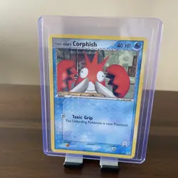Pokemon TCG Team Aqua's Corphish Team Magma vs Team Aqua 50/95 Regular Common LP - Image 1