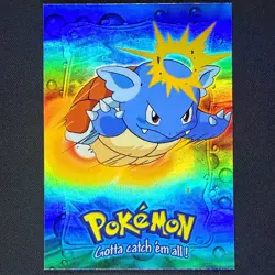 Mewtwo Strikes Back topps Pokemon The First Movie Rainbow Holo Foil E8 Wartortle - Image 1