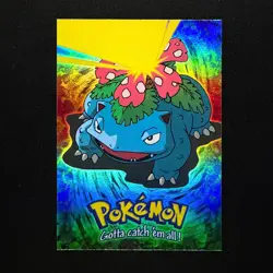 topps Pokemon The First Movie Rainbow Holo Foil E3 Venusaur - Image 1