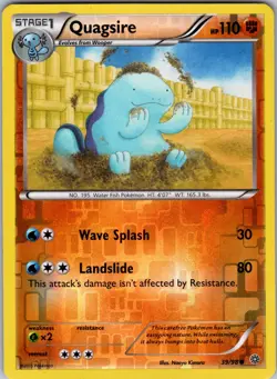 Quagsire 39/98 XY - Ancient Origins Pokemon TCG LP-NM - Image 1