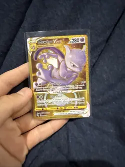 Mewtwo VSTAR (Secret) 086/078 Pokemon GO Holo LITERALLY MAIN CONDITION - Image 1