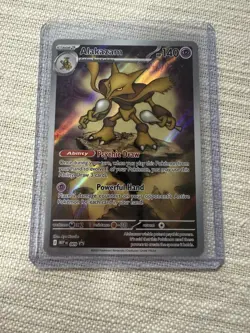 Pokemon TCG Alakazam 009 Black Star Promo | Mega Evolution - Image 1