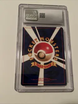 Charizard #6 1996 Pokemon Japanese Base Set Holo CGC Grade 5.5 006 Expansion - Image 2
