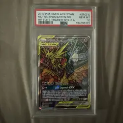 Moltres & Zapdos & Articuno GX SM210 Hidden Fates PSA 10 Gem Mint 💎 - Image 1