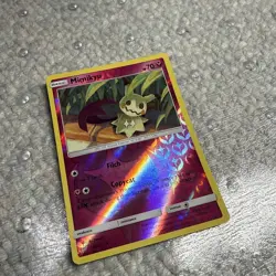 Pokemon TCG Mimikyu 112/181 Rare Reverse Holo Sun & Moon Team Up - Image 3