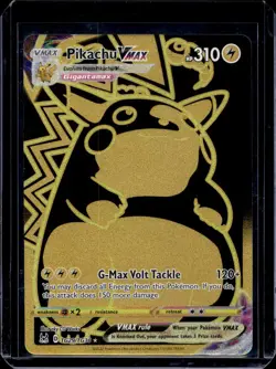 Pokemon SWSH11: Lost Origin Trainer Gallery Pikachu VMAX (Secret) TG29/TG30 - Image 1