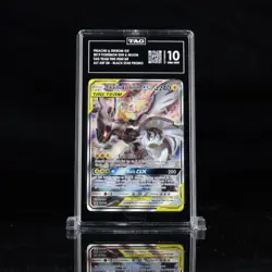 Pokemon Pikachu & Zekrom GX Tag Team Tins Black Star Full Art Promo SM168 TAG 10 - Image 1