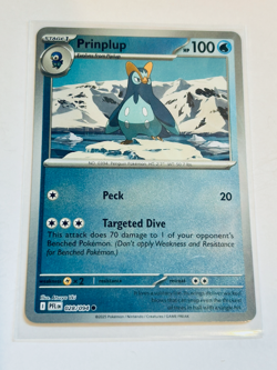 Pokemon TCG ME02 Phantasmal Flames PFL Prinplup 028/094 Reverse Holo - Image 1