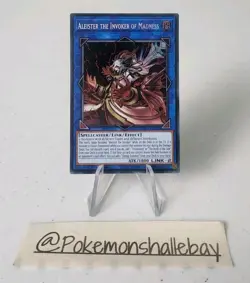 Aleister the Invoker of Madness SHVA-EN020 *NM* 1st Edition Secret Rare Card - Image 1