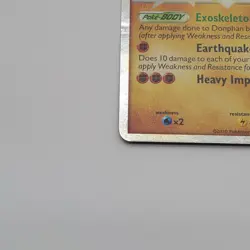 Donphan Prime 107/123 HGSS HeartGold Soulsilver Holo 2010 Pokemon TCG Card LP - Image 5