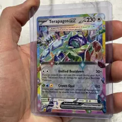 Pokemon TCG Terapagos EX 092/131 Prismatic Evolutions NM/MT Condition Card 2025 - Image 1
