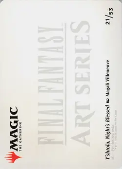 Y'shtola, Night's Blessed Art Card () S Art Series: FINAL FANTASY 21 NM Normal M - Image 2