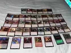 MTG XXL GOBLINS themed Lot Magic the gathering cards + bonuses ! - Image 1