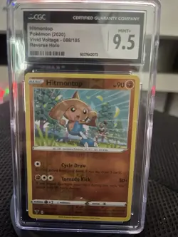 Pokemon TCG Graded Card Lot 6x Umbreon Jolteon Glaceon Hitmontop Bulbasaur 151 - Image 4