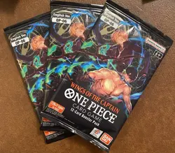 One Piece CCG - 18x Sealed Booster Card Packs PRB02 OP06 OP07 OP09 OP13 English - Image 5