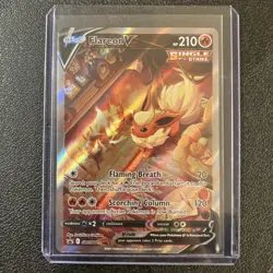 Flareon V SWSH179 SWSH: Sword & Shield Promo Cards Holo MINT - Image 1