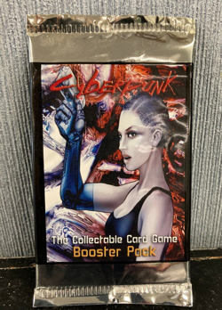 Cyberpunk CCG 2020 Edition Booster Pack NEW FACTORY SEALED Trading Cards 2004 - Image 1