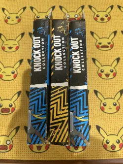 Pokemon TCG: 3x Knock Out Collection Booster Packs Trading Card Set - Image 4