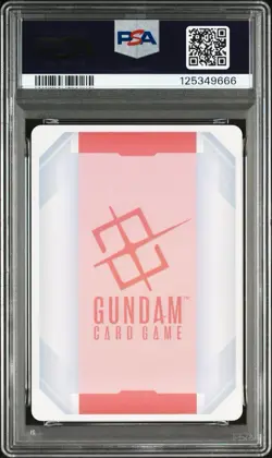 Gundam Card Game Ver.β Resource Card “Heero Yuy” RP-001 P/P β PROMO PSA10 - Image 2