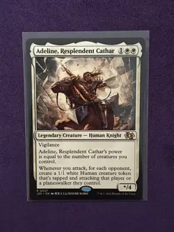Adeline, Resplendent Cathar (Anime) #57 Foundations Jumpstart J25 Magic MTG - Image 1